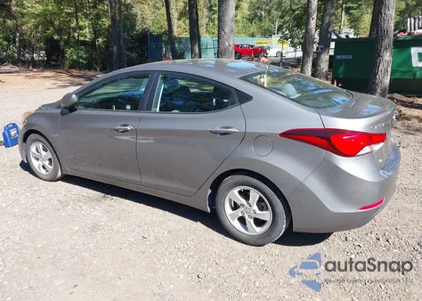 2014 Hyundai Elantra Se из США, поврежденный, VIN 5NPDH4AE8EH499006